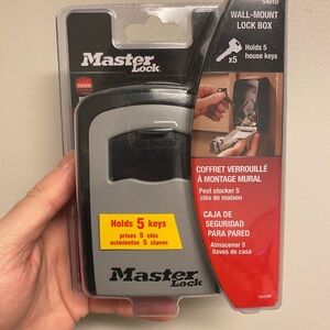 Master Lock Combination Access Wall Mount Lock Box